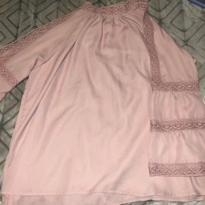 Pink blouse